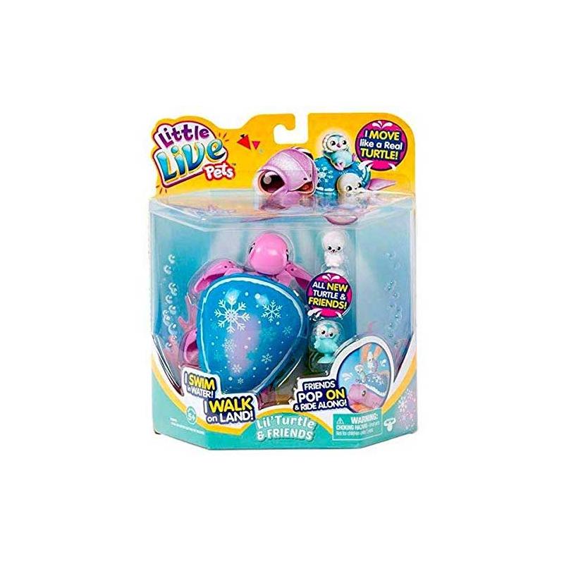 Little Live Pets Tortuga Molona Tortugas De Agua De Juguete Little