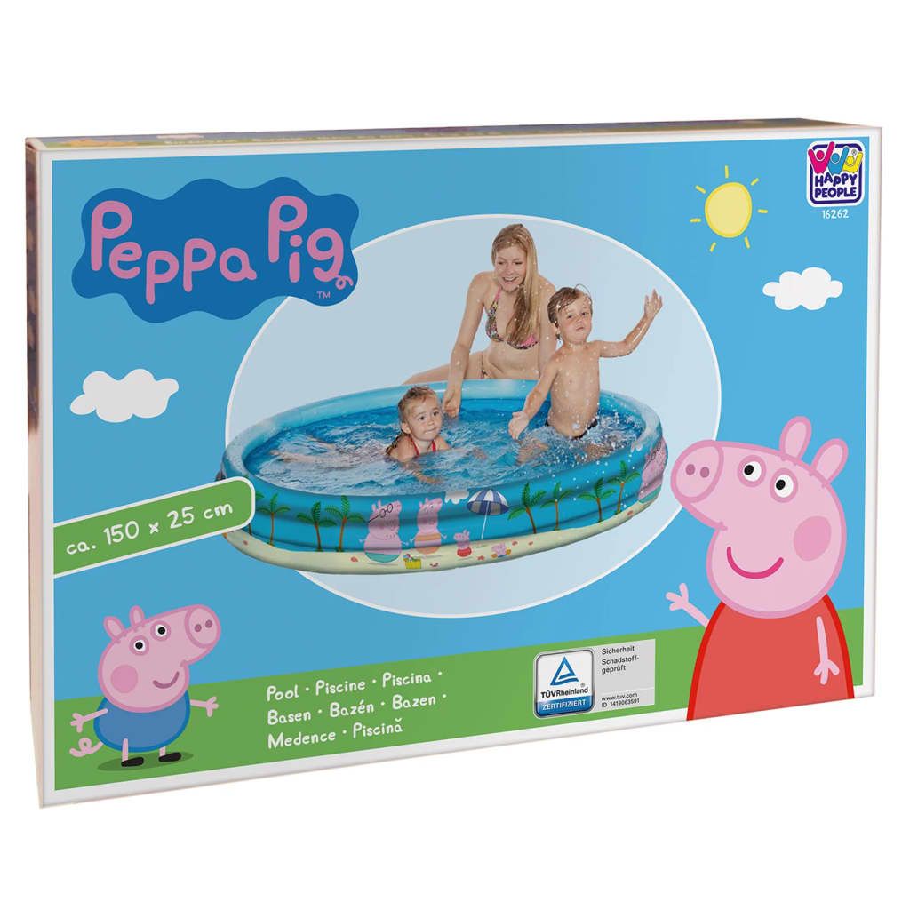 Piscina Peppa Pig 150 cm x 25 cm - Happy People 77705503 – jugueteriatrevol