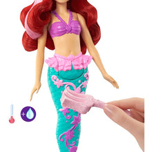 Cargar imagen en el visor de la galería, Ariel Color Mágico , de la película de Disney, Cuando Ariel se mete en el agua su cabello y su cola cambian de color.