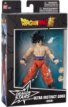 Cargar imagen en el visor de la galería, Figura Ultra Instinct Goku Dragon Stars de 17 cm de altura.