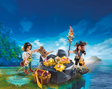 Cargar imagen en el visor de la galería, Pirates Escondite del Tesoro con Piratas - Playmobil 6683