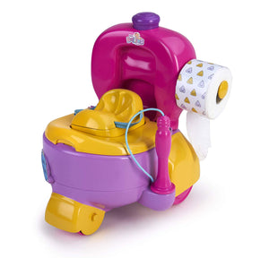 The Bellies Potty Car el WC con ruedas, sonidos y cinturón de seguridad - Famosa 700015140
