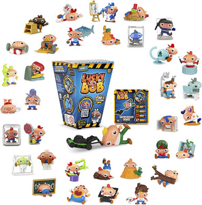 Lucky Bob, el chico más patosillo Pack sorpresa con 1 figura y 1 accesorio IMC Toys 81222 colecciona las 60 divertidas figuras