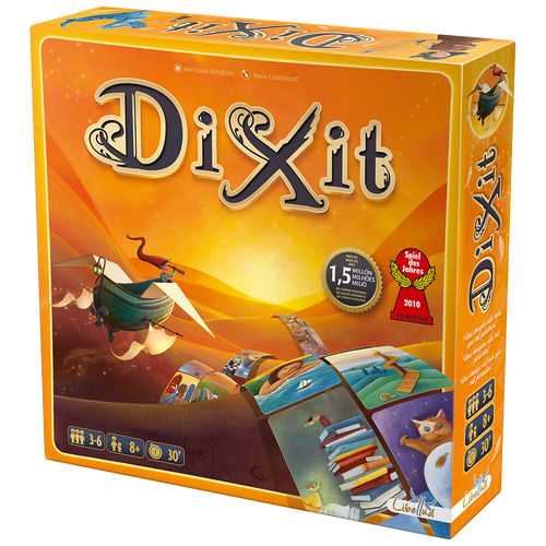juego de mesa familiar Dixit Asmodee DIX01ML creativo juego de deducción donde tu imaginación crea historias increíbles  