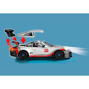 Porsche 911 GT3 Cup - Playmobil 70764, ¡Con efectos de luz! Se necesitan 3 pilas de 1,5 V para el módulo de luz. Medidas vehículo: 26.5 x 11.5 x 7.5 cm Recomendado de 5 a 99 años.