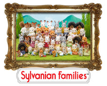Cargar imagen en el visor de la galería, Sylvanian Families, Gemelos Conejos Chocolate - Epoch 5420