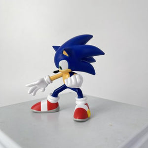 Sonic The Hedgehog Sonic Figura de plástico de 9 cm Comansi 90310 color azul