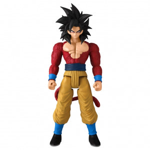 Figura articulada de Goku Super Saiyan 4 Dragon Ball. Mide 30 cm.
