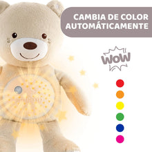 Cargar imagen en el visor de la galería, Baby Bear Neutro Color Beig Peluche Proyector - Chicco 80153
