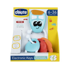 Carregar imagem no visualizador da galeria,  Llaves Electrónicas Chicco . Este divertido juguete es muy fácil de agarrar y simulan las llaves del llavero o de un coche para que juegue el bebé. Mordedor.