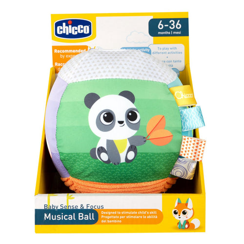 PELOTA MUSICAL: Pelota de peluche de diferentes tejidos, colores y etiquetas que suena cuando se agita o hace rodar ¡Los bebés se lo pasarán en grande persiguiendo la pelota! MELODÍAS: Agítala o haz rodar la bola para activar divertidas melodías y efectos sonoros. FÁCIL DE AGARRAR