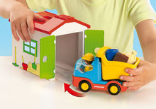 Cargar imagen en el visor de la galería, 1.2.3 Camión con Garaje - Playmobil 70184-jugueteriatrevol