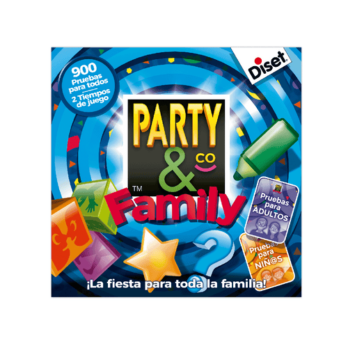 Party & Co Family Juego de Mesa - Diset 10118