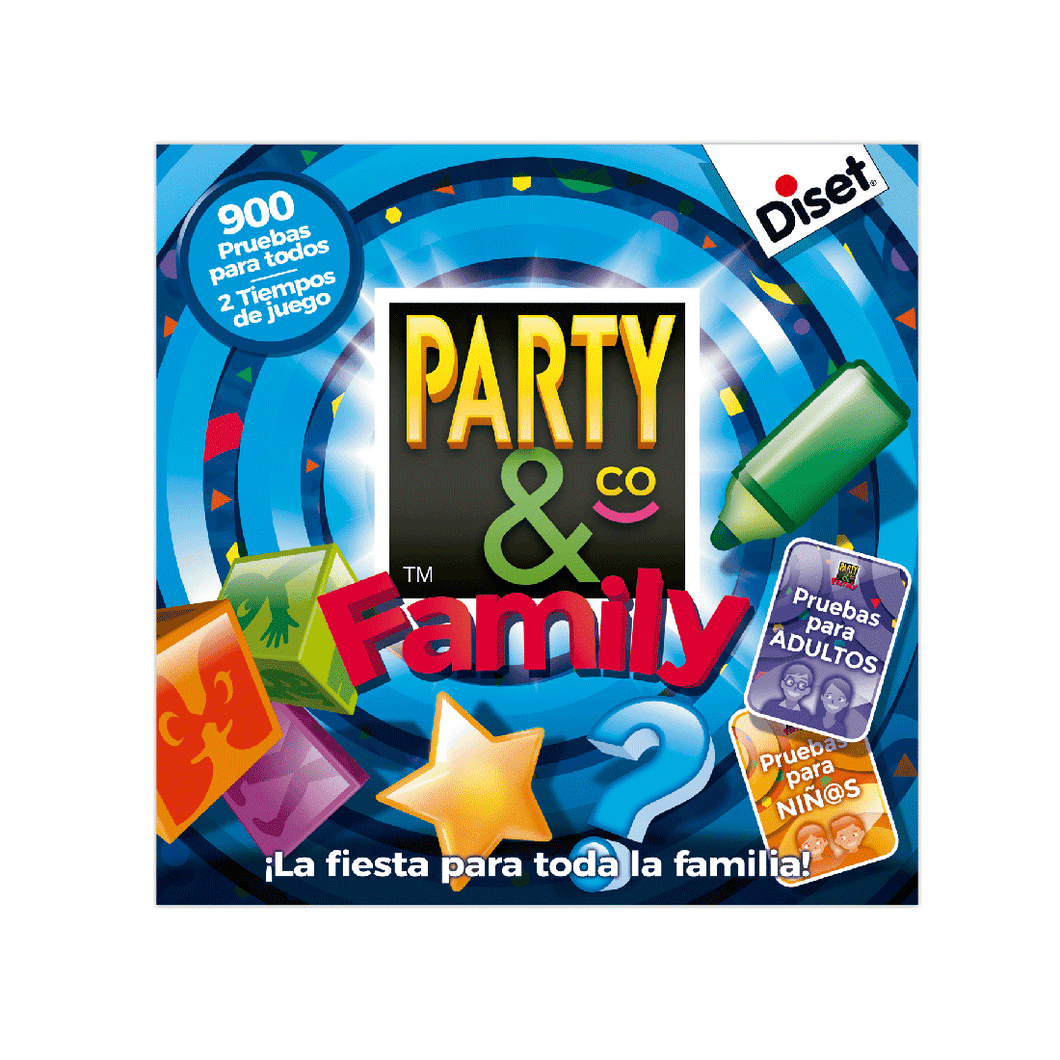 Party & Co Family Juego de Mesa - Diset 10118