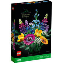 Cargar imagen en el visor de la galería,  Ramo de Flores Silvestres Creado íntegramente con elaboradas piezas LEGO, el Ramo de Flores Silvestres está formado por 8 variedades de flores silvestres en tallos ajustables. 939 piezas