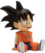 Carregar imagem no visualizador da galeria, Dragon Ball Hucha Son Goku 13 cm figura sentada pelo negro para decorar habitación, poca capacidad