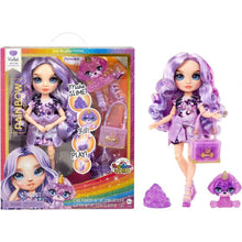 Carregar imagem no visualizador da galeria, Rainbow High Muñeca Rainbow World Violet Willow lila con slime MGA 120223 violeta purple melena lila EAN 0035051120223