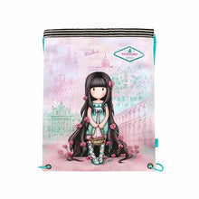 Carregar imagem no visualizador da galeria, Mochila plana para actividades extraescolares o deporte. Con 2 caras diferentes(según se muestra). Tiene un bolsillo interior con cremallera. Con imagenes de diferentes monumentos de España. Mide : 43 x 32 cm
