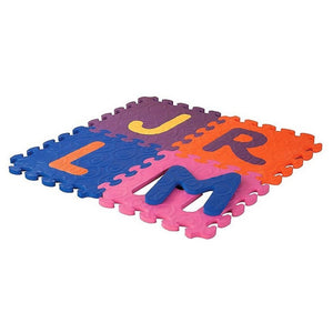 Alfombra Abecedario 26 piezas - B. Toys,Es un puzzle,es un alfombra. Este material contribuye a crear espacios de juegos acogedores, , 26 piezas de 30x30 cm. Las piezas tiene el grosor de 1 cm 
