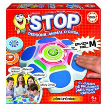 Cargar imagen en el visor de la galería, Juego de mesa, Stop, Persona, Animal o Cosa  Educa Borrás 16589 juego de palabras para mentes rápidas empieza por la letra