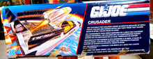 Carregar imagem no visualizador da galeria,  G.i. Joe Crusader - Hasbro 6220Nave de la serie G.I. Joe Crusader con figura Pay Load. Escotilla y cordón de unión. Tren de aterrizaje retractil. Nave A…