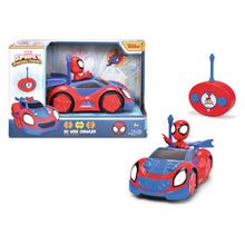 Carregar imagem no visualizador da galeria, coche, rojo y azul, de Spiderman, de Spidey, radiocontrol para niños pequeños, Marvel, Spidey Web Crawler