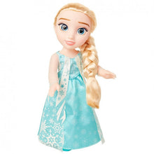 Carregar imagem no visualizador da galeria, Prncesas Disney, Elsa, Frozen, Vestido azul, Larga trenza, Melena rubia larga, muñeca para peinar