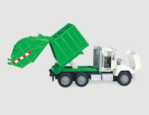 Camion de la Basura Driven,Camión de reciclaje de juguetes para niños con luces y sonidos realistas,los faros funcionan, bocina y sonidos del motor, Piezas móviles.