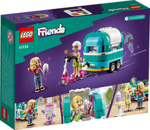 Cargar imagen en el visor de la galería, LEGO Friends Puesto Móvil de Té de Burbujas (41733) Bubble Tea con las 2 minifiguras de Nova y Matilde, 109 piezas