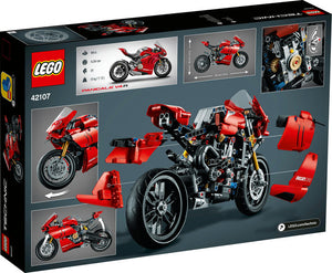  Ducati Panigale V4 R V29- Lego Technic,Construye tu propia Ducati Panigale V4 R para comprender las características y funciones que distinguen a esta emblemática motocic = leta como no podrías hacerlo de ninguna otra forma. Incluye también un mecanismo de 2 velocidades. 