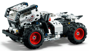 Monster Mutt Dalmatia Equipado con motor de retro carga, este juguete “2 en 1” les reserva largas horas de juego • Aventuras en las pistas: Los peques accionarán la carga manual para lanzar el modelo del camión a gran velocidad• 244 piezas 