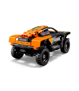  NEOM McLaren Extreme E Team Pull Back - Lego Technic 42166Este vehículo de carga manual para niños y niñas de 7 años o más les proporcionará emociones en cada curva. Primero, se lo pasarán genial construyendo el modelo LEGO® Technic NEOM McLaren Extreme E Race Car (42166). 