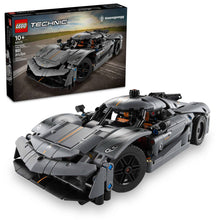 Carregar imagem no visualizador da galeria, Lego Technic Hipercoche koenigsegg Jesko Absolut referencia 42173 EAN 5702017584072 el deportivo gris oscuro mas veloz
