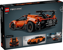 Carregar imagem no visualizador da galeria,  Chiron Pur Sport - LEGO El coche tiene un montón de características geniales para que los entusiastas de los vehículos las exploren. Gira el volante usando el mando de la parte superior del modelo del hipercocheDIMENSIONES: Este set de 771 piezas presenta un coche de juguete que mide aproximadamente 8 cm de altura, 29 cm de longitud y 13 cm de anchura. 