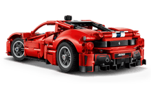 Carregar imagem no visualizador da galeria, DEPORTIVOS DE JUGUETE PARA CONSTRUIR: Alimenta la pasión de tu peque por los vehículos de altas prestaciones con el kit de construcción LEGO® Technic Coche Ferrari 488 Pista (42235), INFINIDAD DE DETALLES REALISTAS: 