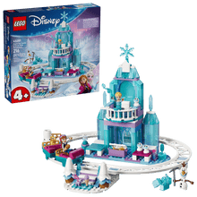 Carregar imagem no visualizador da galeria, Frozen Castillo de Hielo de Elsa y Aventura en la Nieve Lego Disney 43281 castilllo con vías para pasear a Elsa y Ana en trineo