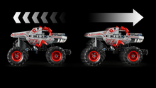 Cargar imagen en el visor de la galería, Monster Jam ThunderROARus Pull Back - LEGO Technic 42200 con Motor de Carga Manual incluye una divertida función de carga manual. Los peques pueden recrear los emocionantes espectáculos lanzando su camión con estética de dinosaurio a gran velocidad,232 piezas. 