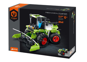  Cosechadora o Tractor  2 en 1 -  iM.Master 606806 335Piezas Una creación extraordinaria que da vida a la escena de la granja mediante modelos de simulación! Experimente un nivel completamente nuevo de emoción en la construcción con este extraordinario conjunto, que brinda una aventura de construcción diversa e inmersiva.