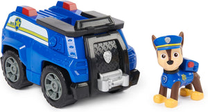 Paw Patrol, Patrulla Canina Chase Vehículo Clásico Coche de Policia - Spinmaster 6069059