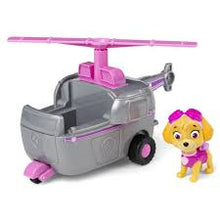 Cargar imagen en el visor de la galería, Paw Patrol, Patrulla Canina Skye con Helicóptero Vehículo Clásico - Spinmaster 6069061