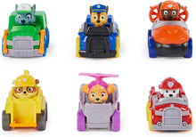 Carregar imagem no visualizador da galeria, Paw Patrol, Patrulla Canina Pack de 6 vehículos Pup Squad Racers - Spin Master 6070070