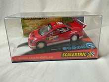 Carregar imagem no visualizador da galeria, coche Scalextric Peugeot 307 WRC Rally TecniToys 6161 Slot Escala 1:32 luces de zenón de alta intensidad 4x4 color rojo