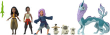 Cargar imagen en el visor de la galería, Raya Pack Mini Figuras Disney Princess, incluye 7 personajes: Raya y la mágica Sisu en forma de dragón, Sisu en forma humana y la guerrera Namaari, junto con un grupo de 3 Ongis. 