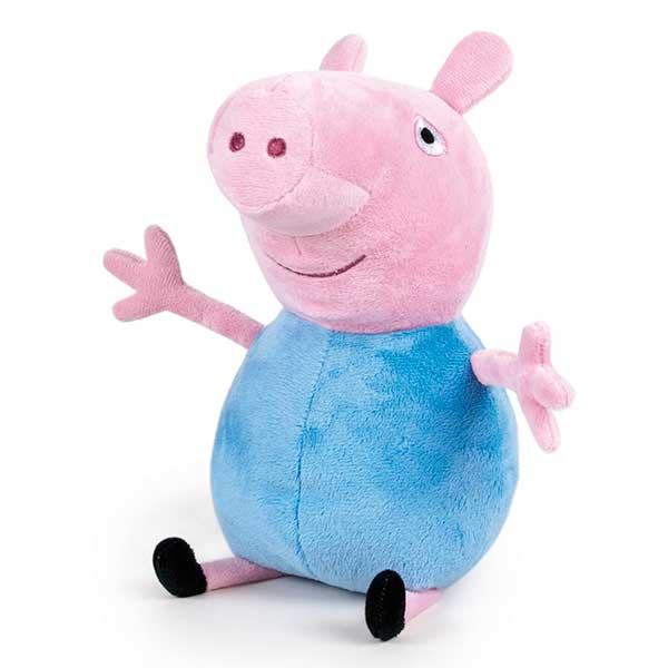 George Pig hermaanito de Peppa Pig peluche de 27 cm 