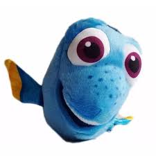 peluche, Nemo, Dory, pez, azul, Disney, Pixar, Buscando a Nemo