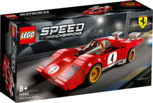 Carregar imagem no visualizador da galeria, Lego 76906 Ferrari 512 M de 1970 coche rojo deportivo Detalles de gran realismo Diseño aerodinámico  291 piezas piloto incluido