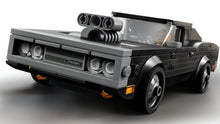 Carregar imagem no visualizador da galeria, Fast &amp; Furious 1970 Dodge Charger una minifigura de Dominic Toretto y una llave inglesa de juguete • Set coleccionable para jugar y exponer . 345 piezas 