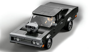 Fast & Furious 1970 Dodge Charger una minifigura de Dominic Toretto y una llave inglesa de juguete • Set coleccionable para jugar y exponer . 345 piezas 