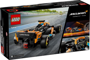 Lego Speed Champions 76919 Coche de Carreras de Fórmula 1 McLaren 2023 F1 con minifigura de piloto EAN 5702017583723