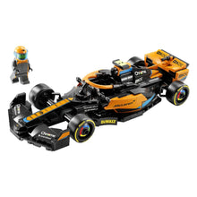 Cargar imagen en el visor de la galería, Lego Speed Champions 76919 Coche de Carreras de Fórmula 1 McLaren 2023 F1 con minifigura de piloto EAN 5702017583723